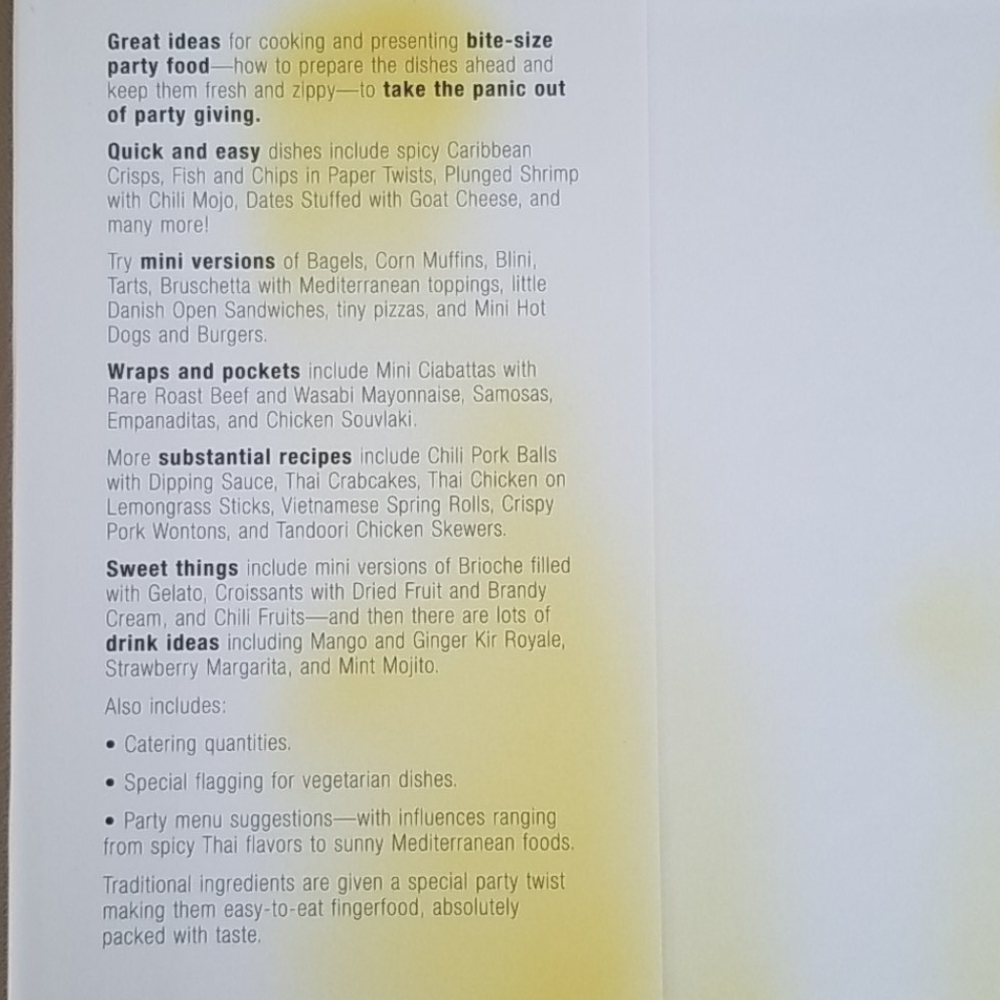 Finger Food Book - Picture 3 of 6